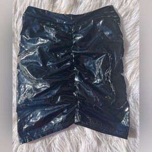 Faux Latex 💫Skirt💫black